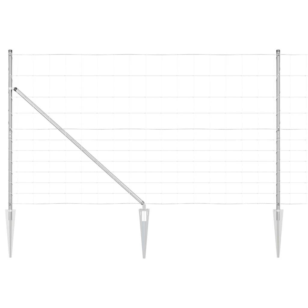 Zavareno žičano ograđivanje s bodljama 25 x 1,4 m (Š x V)