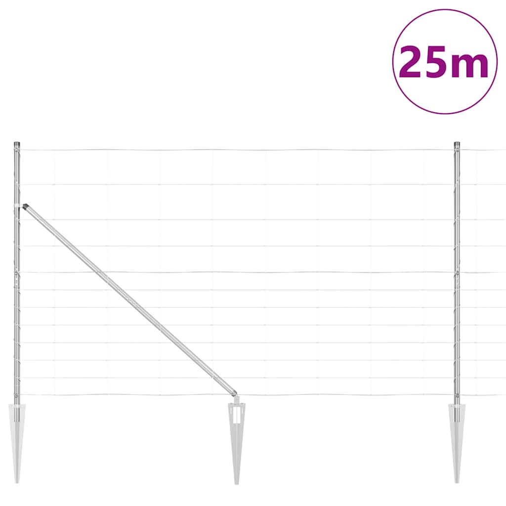Zavareno žičano ograđivanje s bodljama 25 x 1,4 m (Š x V)