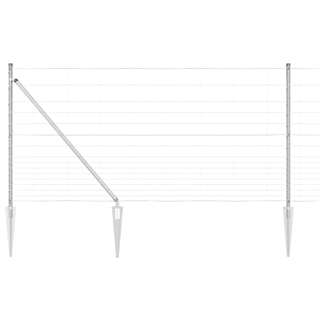 Zavareno žičano ograđivanje s bodljama 50 x 1,2 m (Š x V)