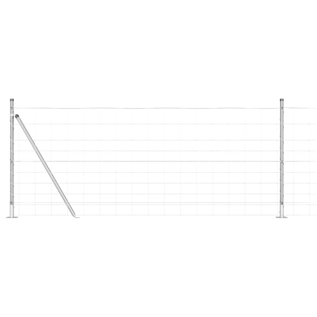 Varena žičana ograda s betonskom bazom 50 x 1 m (Š x V)