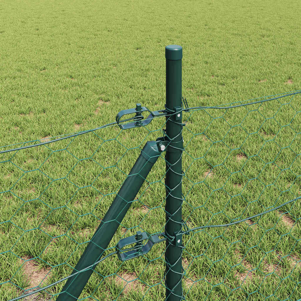 Temeljna zavarena žičana ograda 25 x 0,5 m (Š x V)