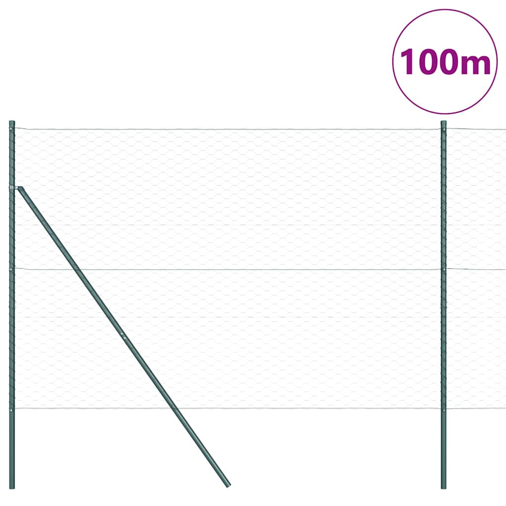 Temeljna zavarena žičana ograda 100 x 1,6 m (Š x V)