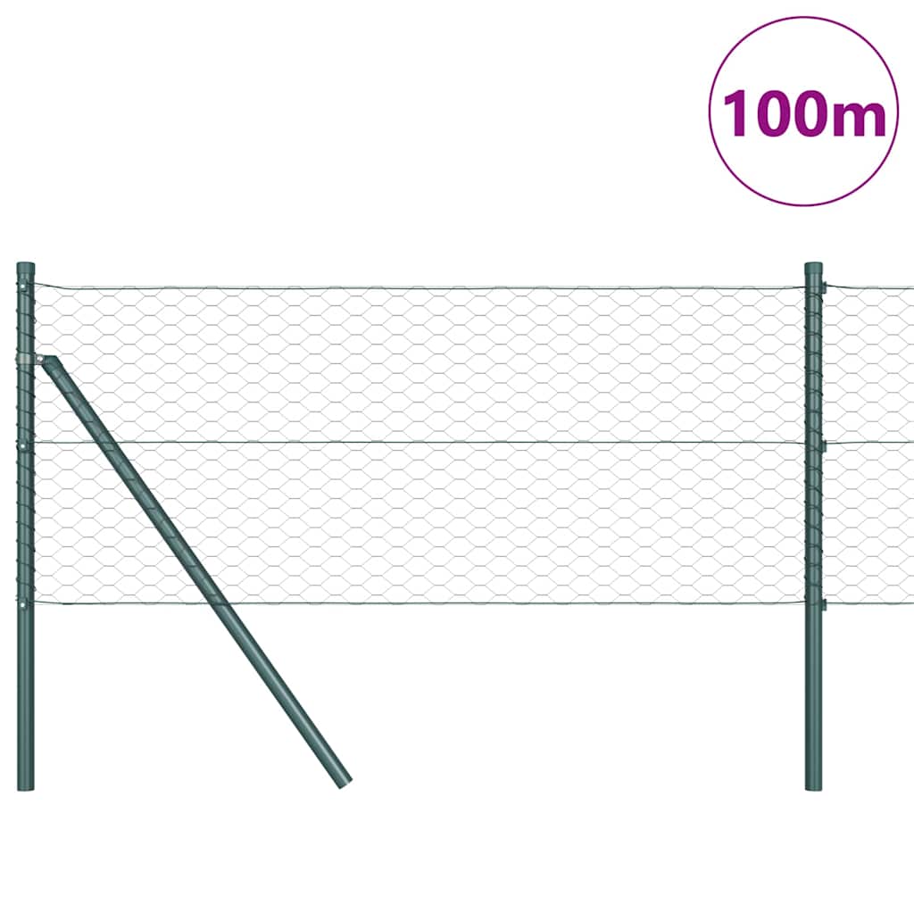 Temeljna zavarena žičana ograda 100 x 0,6 m (Š x V)