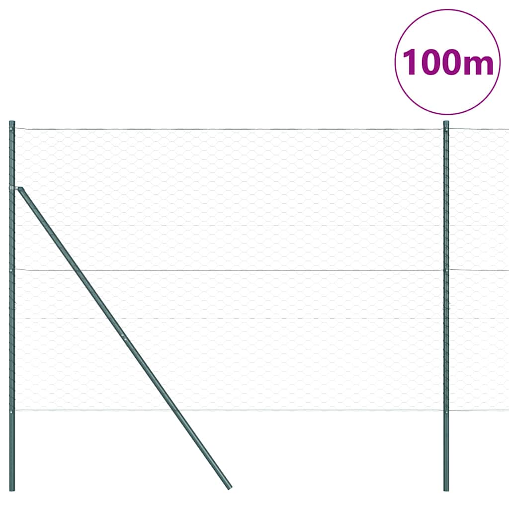 Temeljna zavarena žičana ograda 100 x 1,5 m (Š x V)