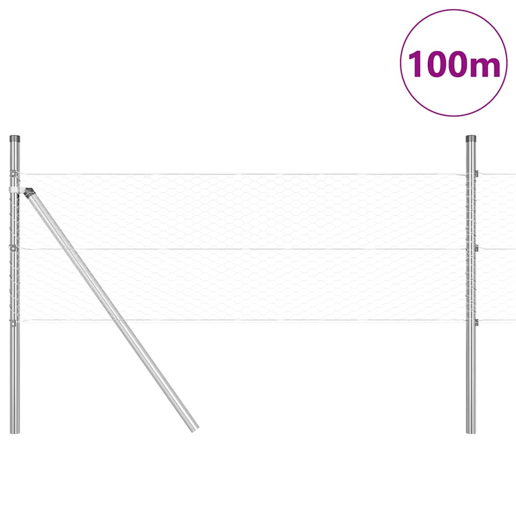 Temeljna zavarena žičana ograda 100 x 0,4 m (Š x V)