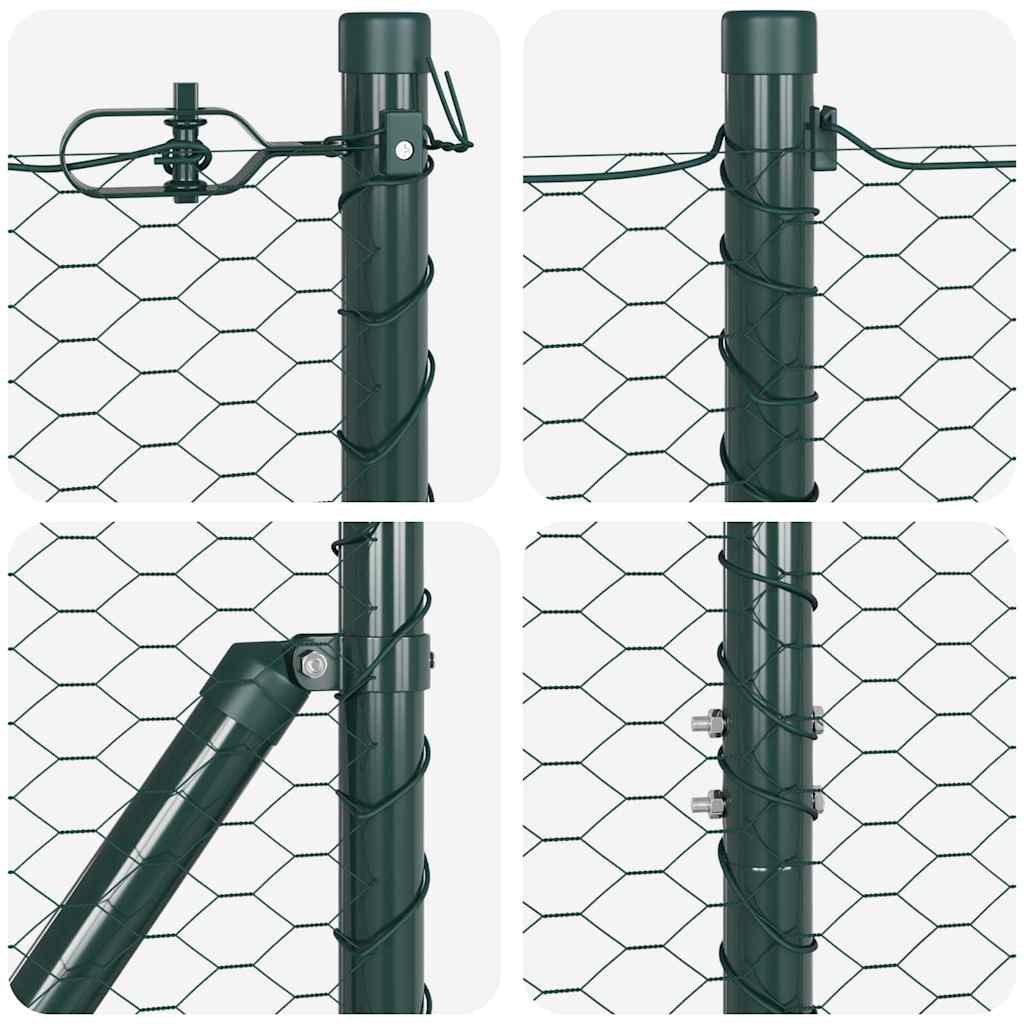 Zavareno žičano ograđivanje s bodljama 25 x 1,4 m (Š x V)