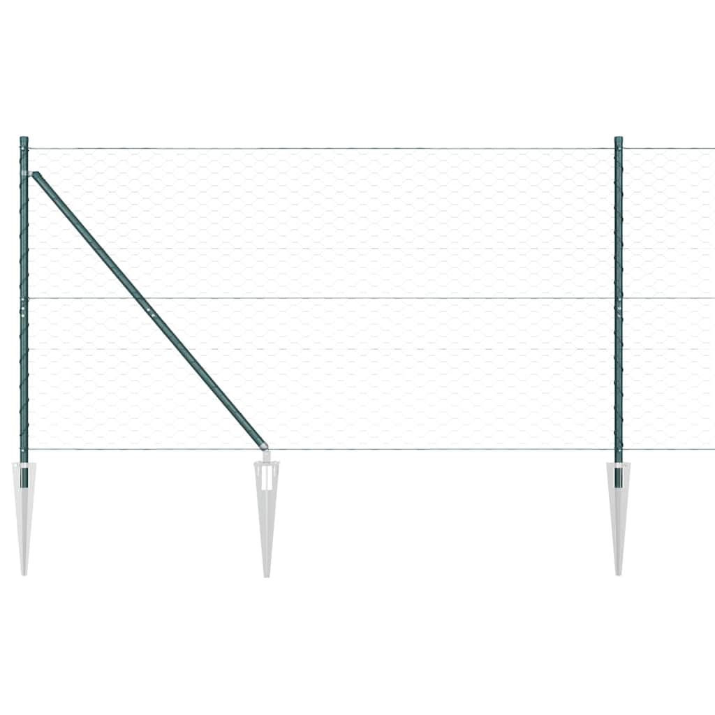 Zavareno žičano ograđivanje s bodljama 25 x 1,4 m (Š x V)