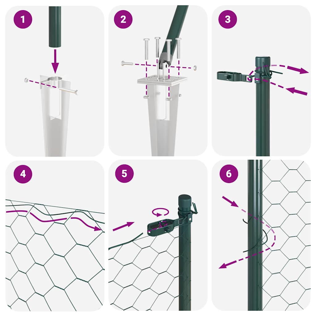 Zavareno žičano ograđivanje s bodljama 25 x 1,5 m (Š x V)