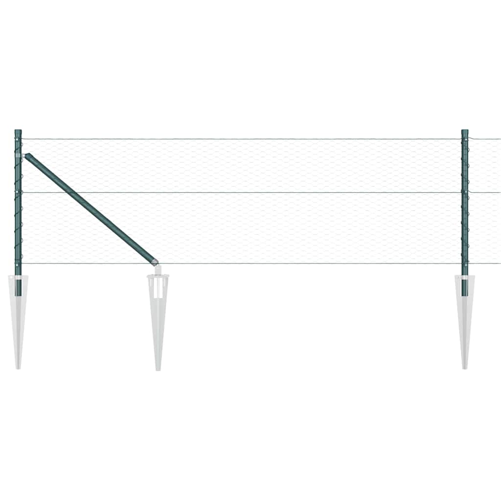 Zavareno žičano ograđivanje s bodljama 100 x 0,8 m (Š x V)