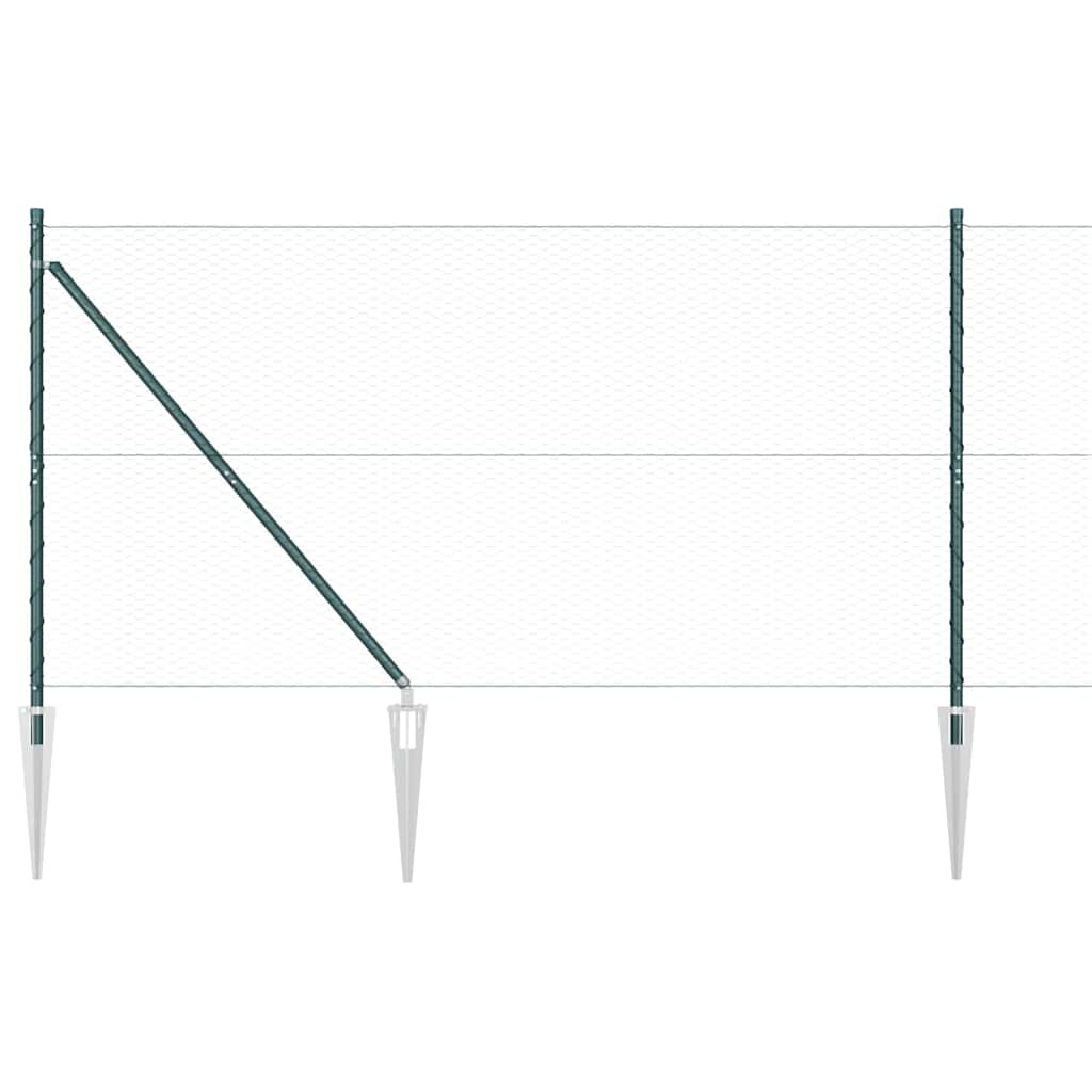 Zavareno žičano ograđivanje s bodljama 100 x 1,2 m (Š x V)