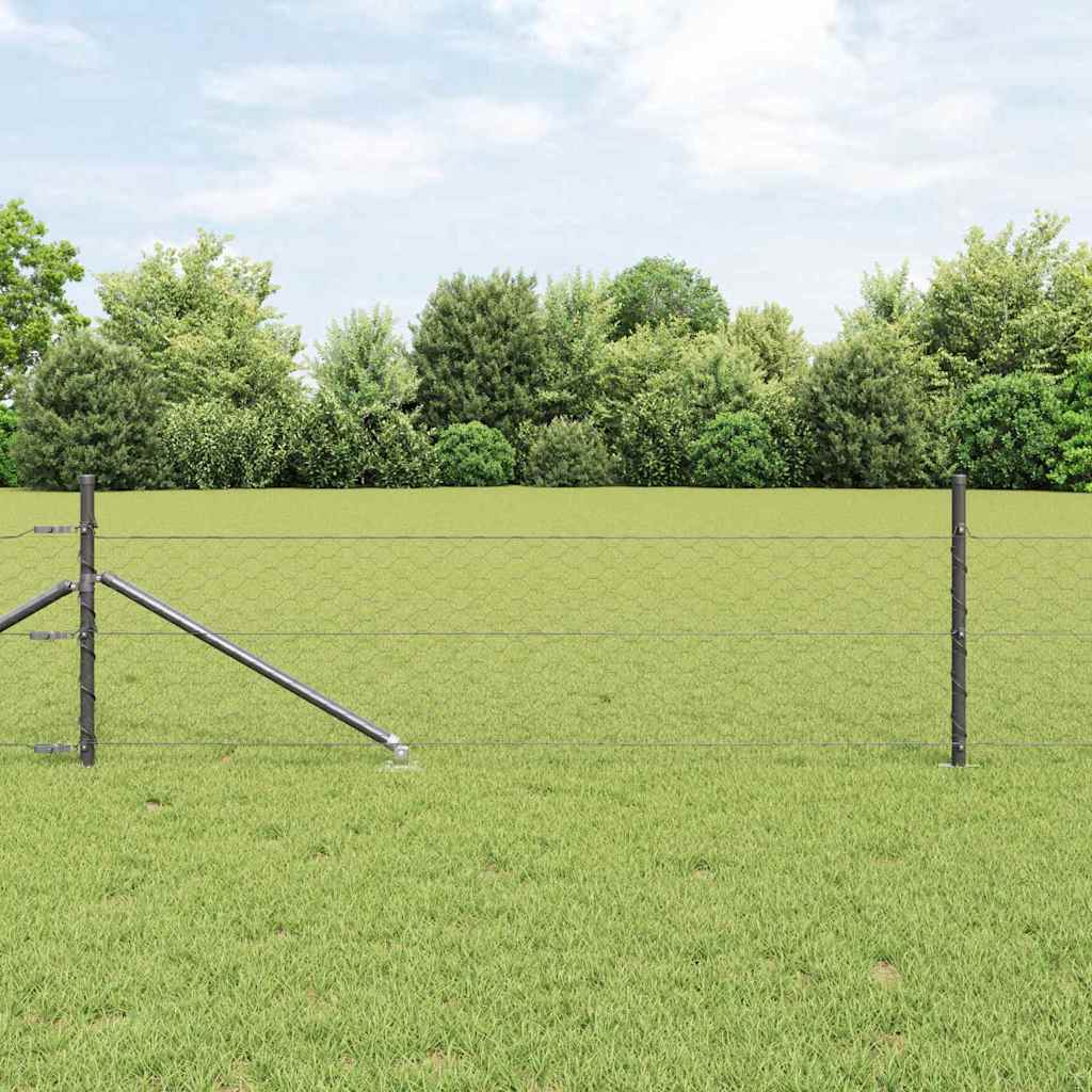 Zavareno žičano ograđivanje s bodljama 10 x 0,5 m (Š x V)