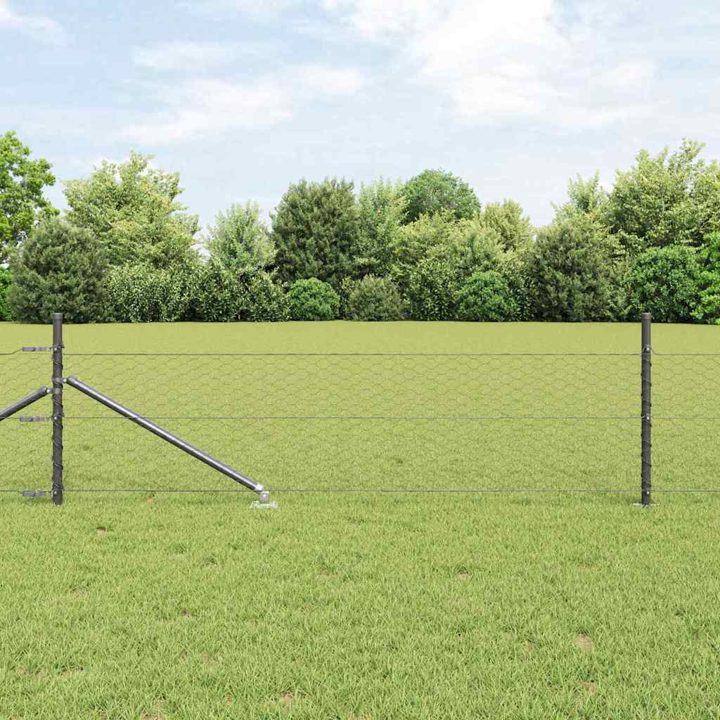 Zavareno žičano ograđivanje s bodljama 25 x 0,5 m (Š x V)