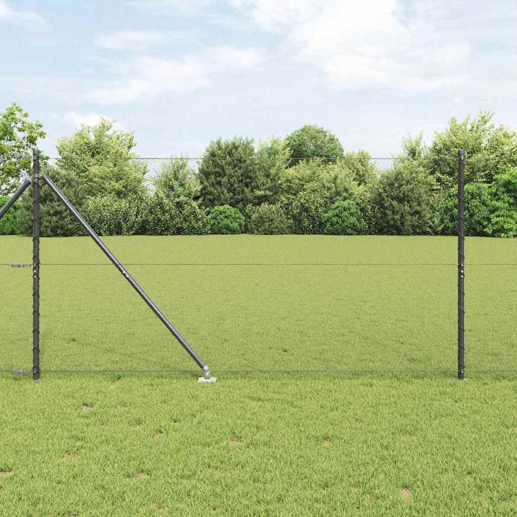 Zavareno žičano ograđivanje s bodljama 25 x 1,4 m (Š x H)