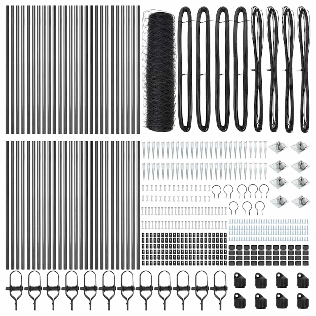 Zavareno žičano ograđivanje s bodljama 100 x 0,6 m (Š x V)