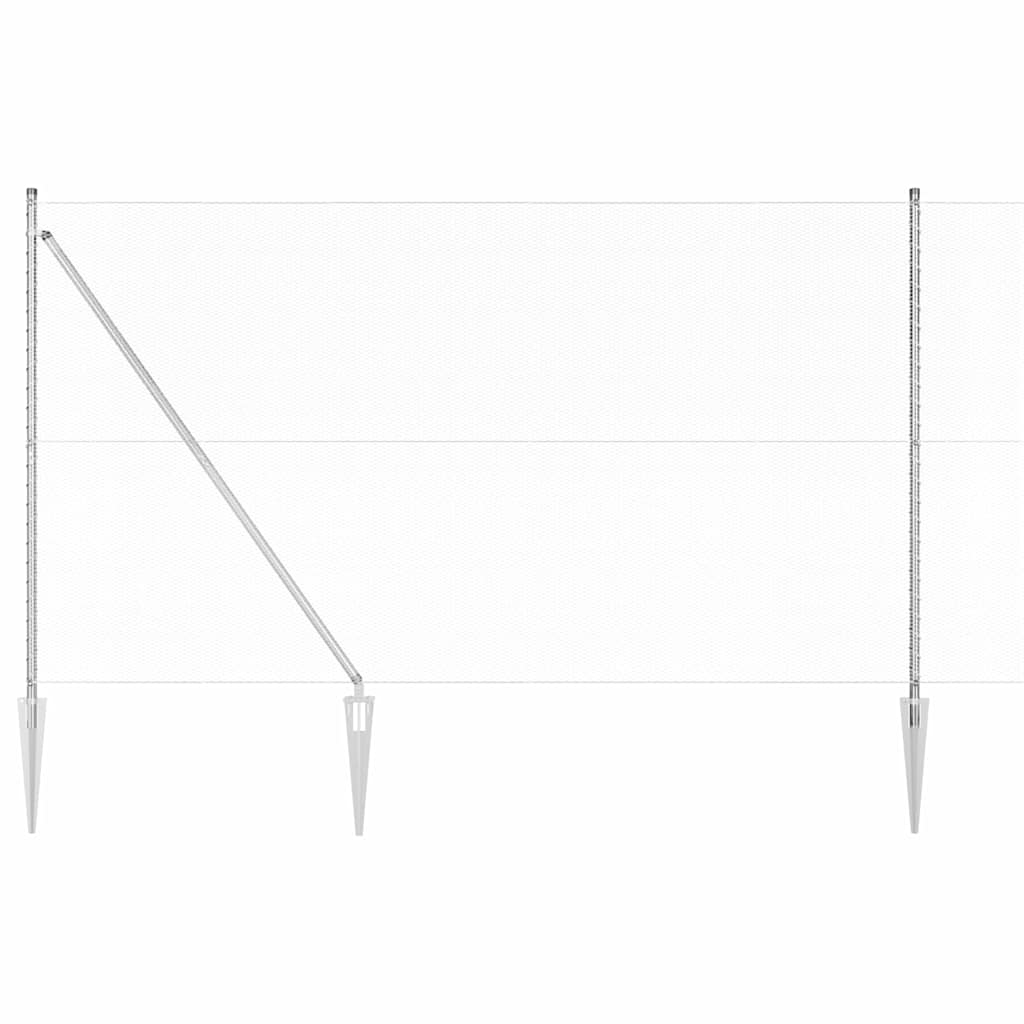 Zavareno žičano ograđivanje s bodljama 25 x 1,6 m (Š x V)