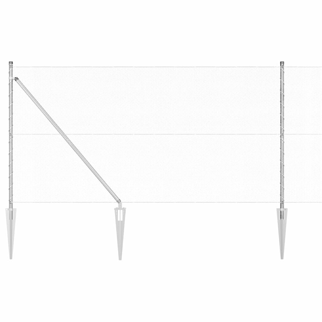 Zavareno žičano ograđivanje s bodljama 50 x 1 m (Š x V)