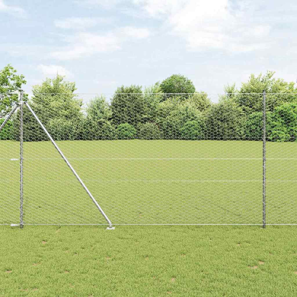 Zavareno žičano ograđivanje s bodljama 50 x 1,6 m (Š x V)