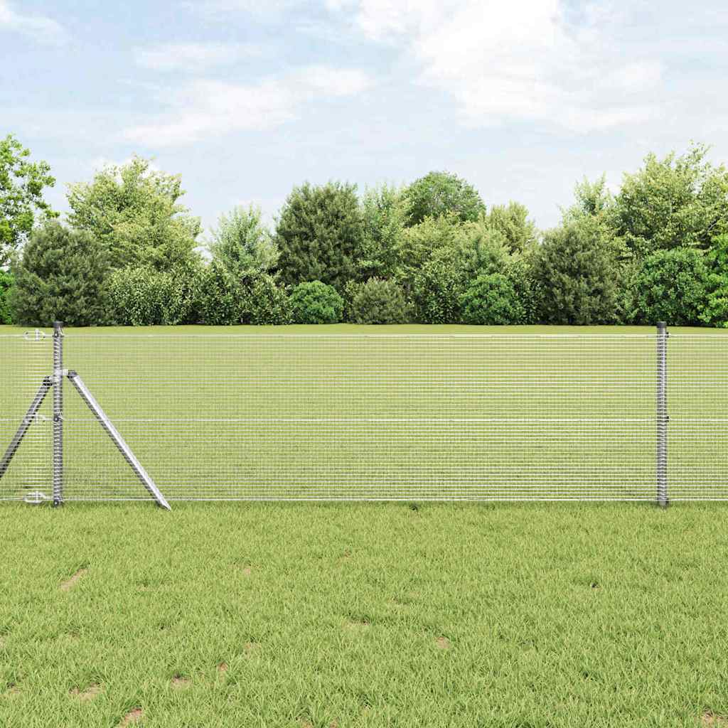 Temeljna zavarena žičana ograda 50 x 0,6 m (Š x V)