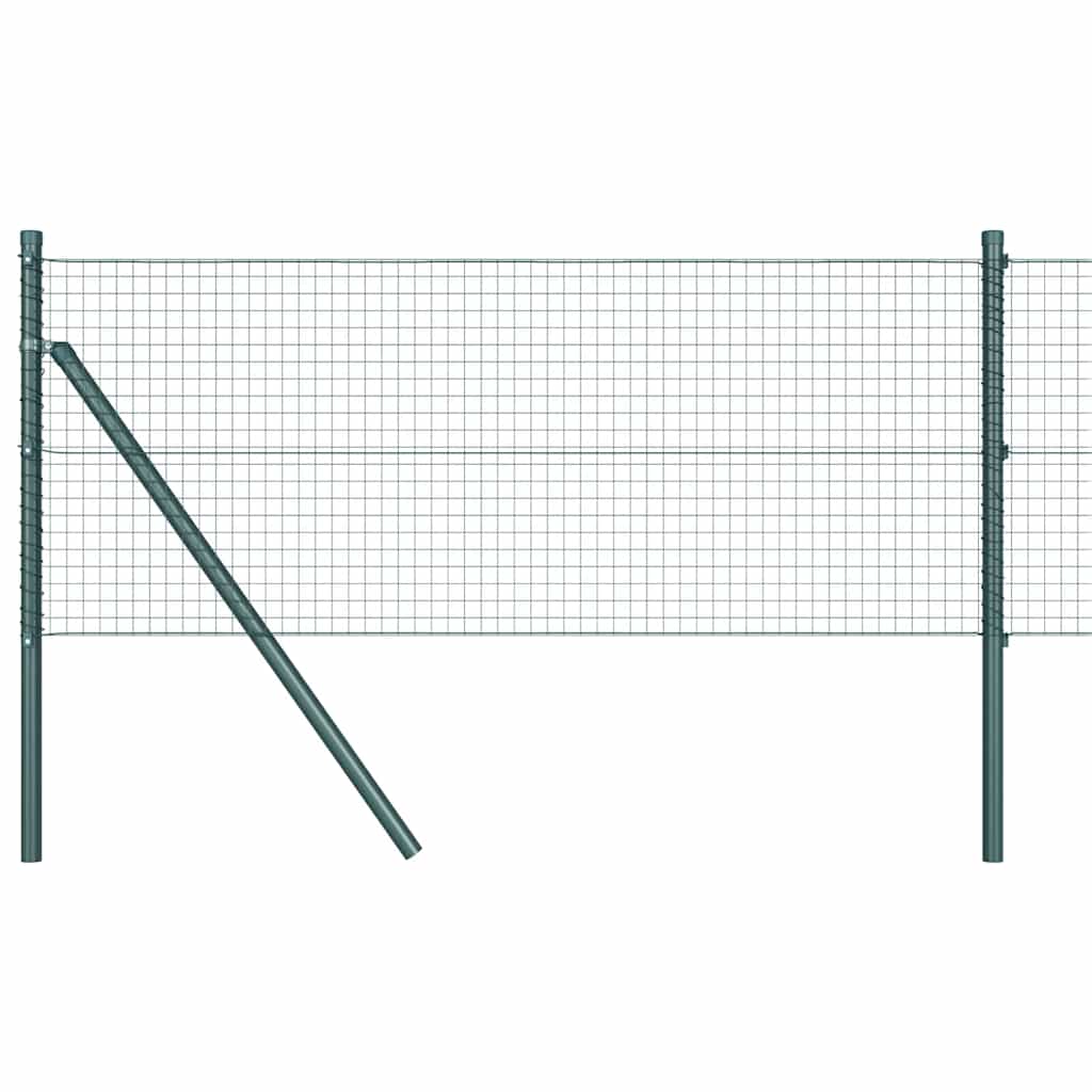 Temeljna zavarena žičana ograda 50 x 0,5 m Zelena Mreža