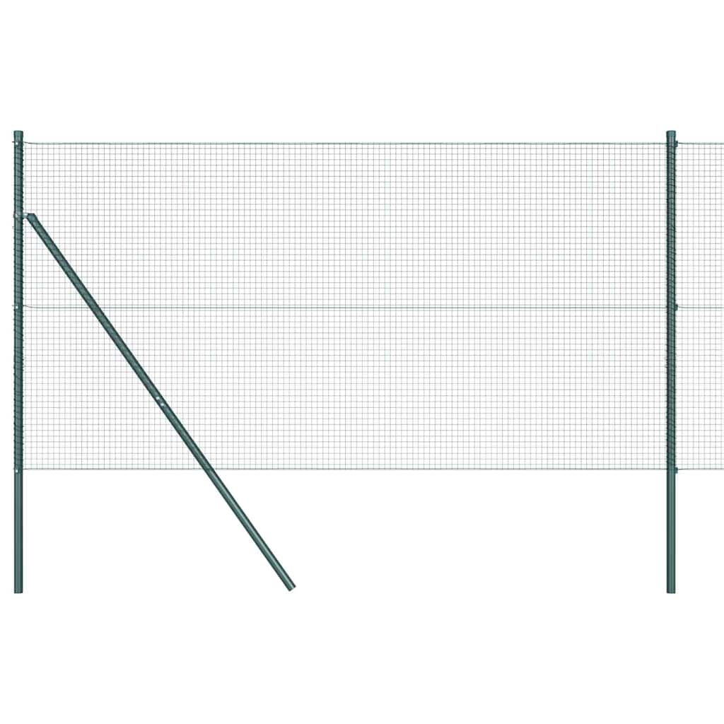 Temeljna zavarena žičana ograda 50 x 1 m Čelik premazan PVC-om