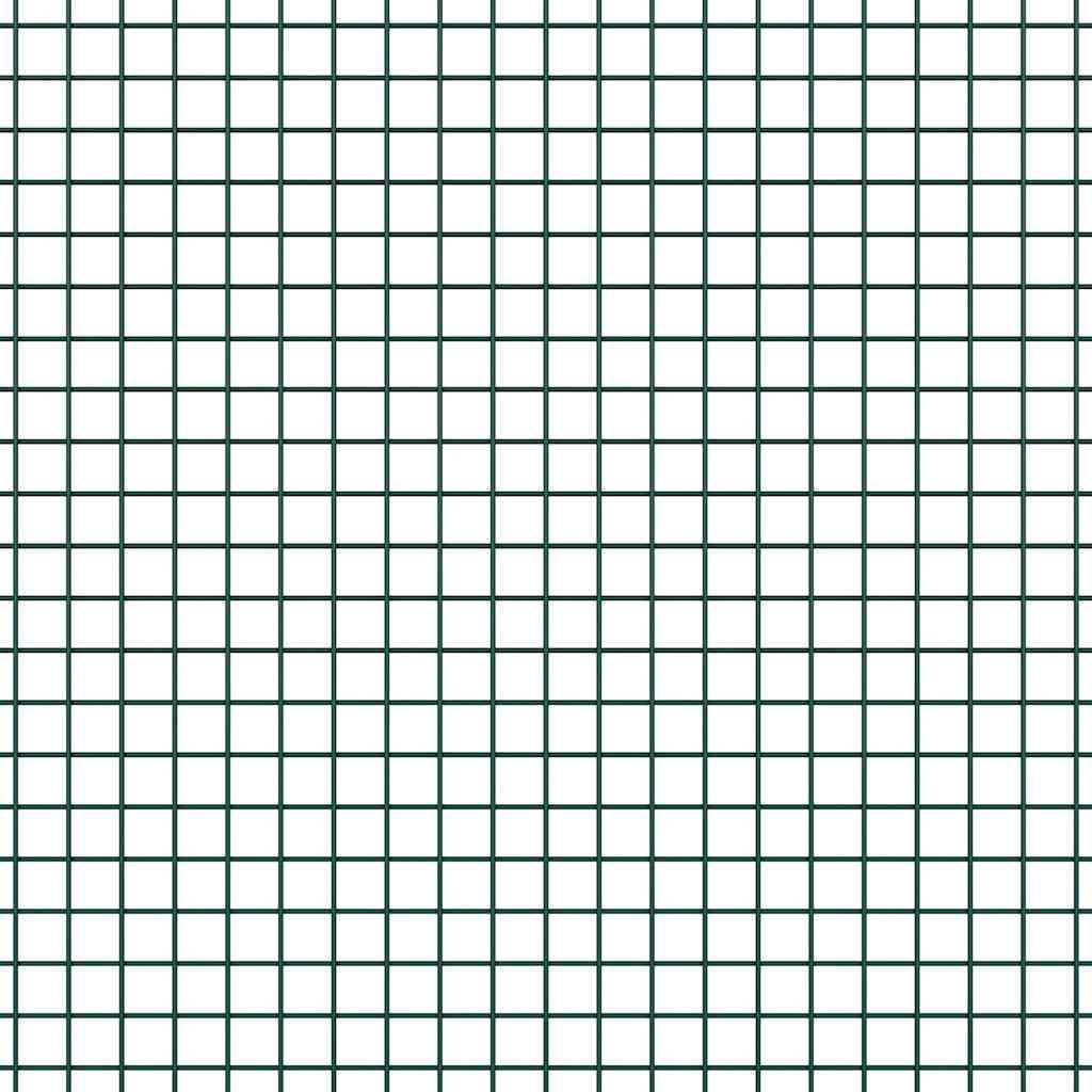 Temeljna zavarena žičana ograda 100 x 0,4 m Zelena Mreža