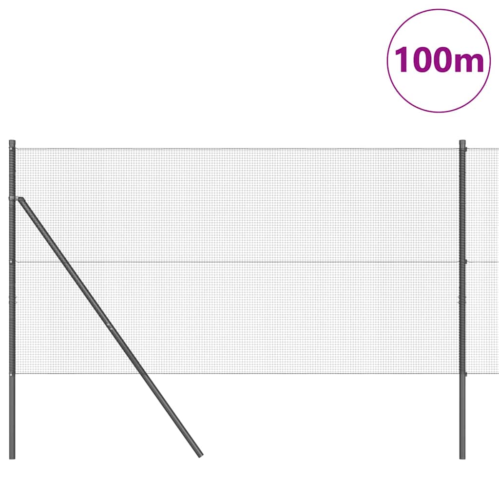Temeljna zavarena žičana ograda 100 x 1 m (Š x V)