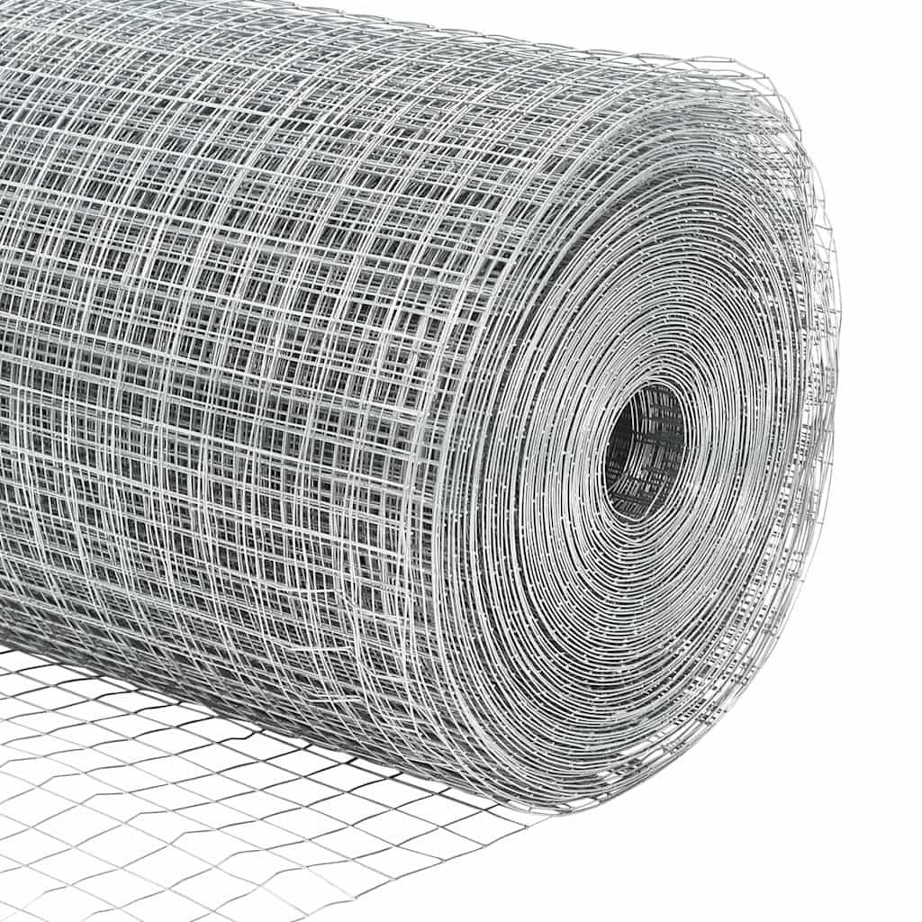 Zavareno žičano ograđivanje s bodljama 25 x 0,4 m Srebrna Mreža
