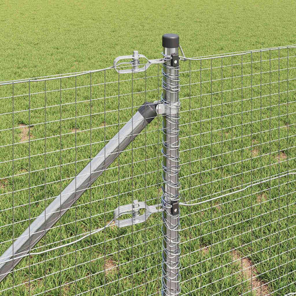 Zavareno žičano ograđivanje s bodljama 25 x 0,4 m Srebrna Mreža