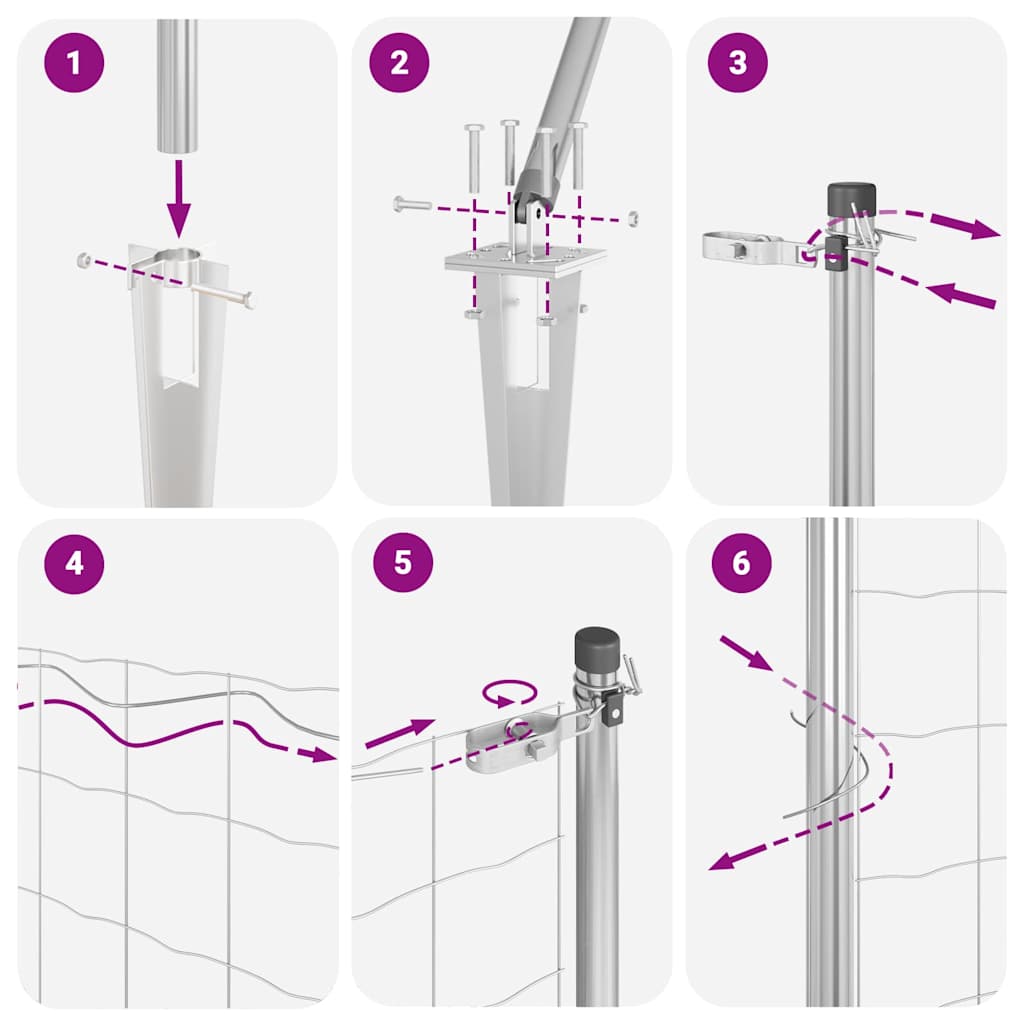 Zavareno žičano ograđivanje s bodljama 25 x 0,8 m Srebrna Mreža