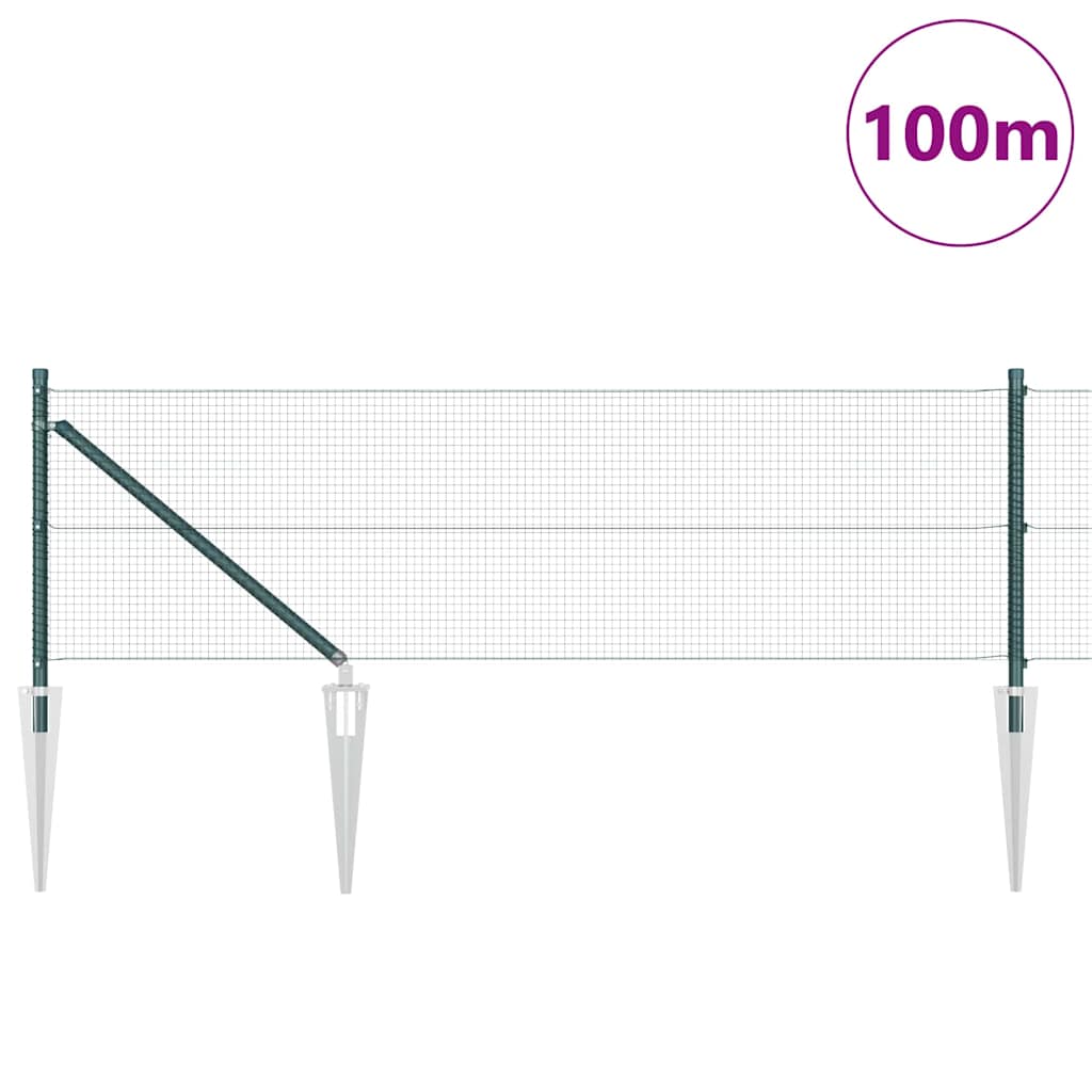 Zavareno žičano ograđivanje s bodljama 100 x 0,5 m (Š x V)