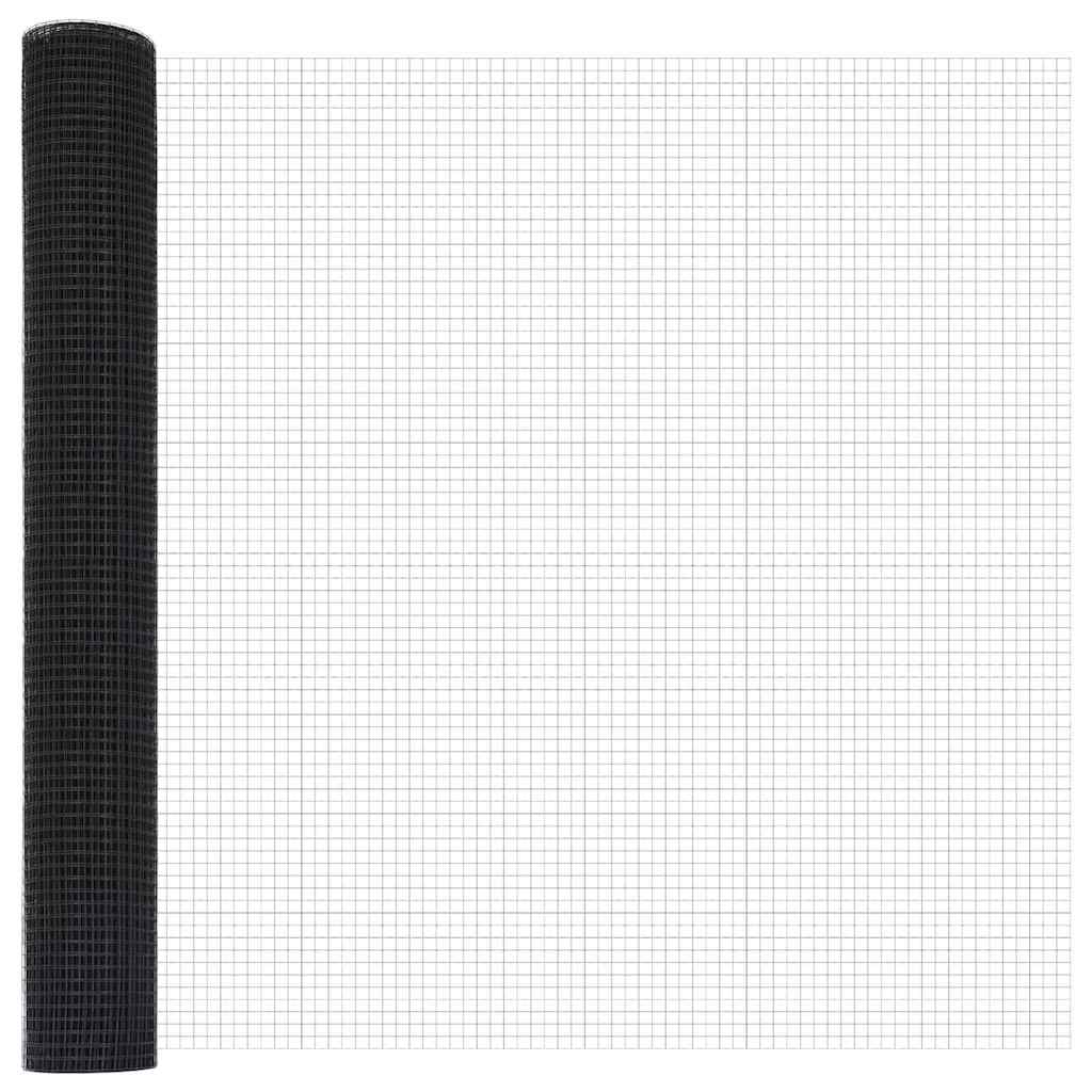 Zavareno žičano ograđivanje s bodljama 25 x 1,4 m Siva Mreža
