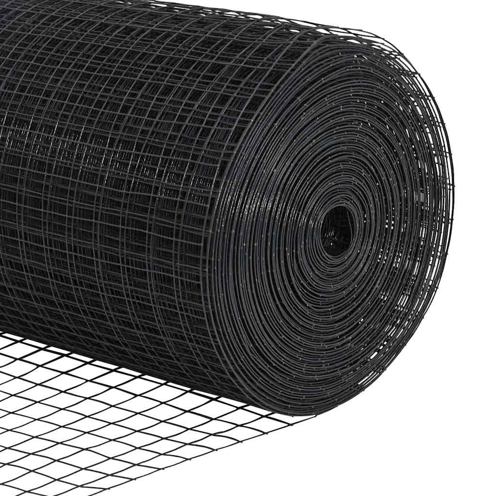 Zavareno žičano ograđivanje s bodljama 100 x 0,8 m Siva Mreža