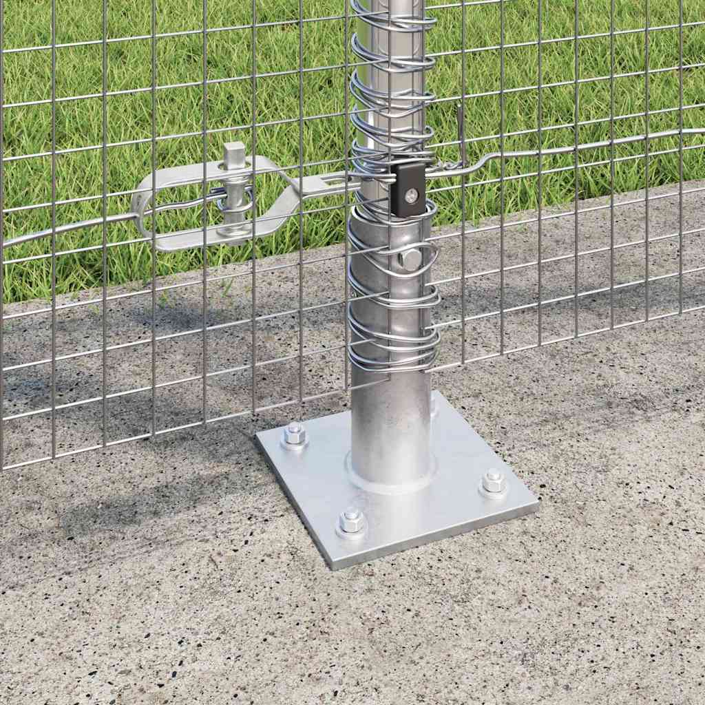 Zavareno žičano ogradno mreža s betonskom podlogom 10 x 1,2 m