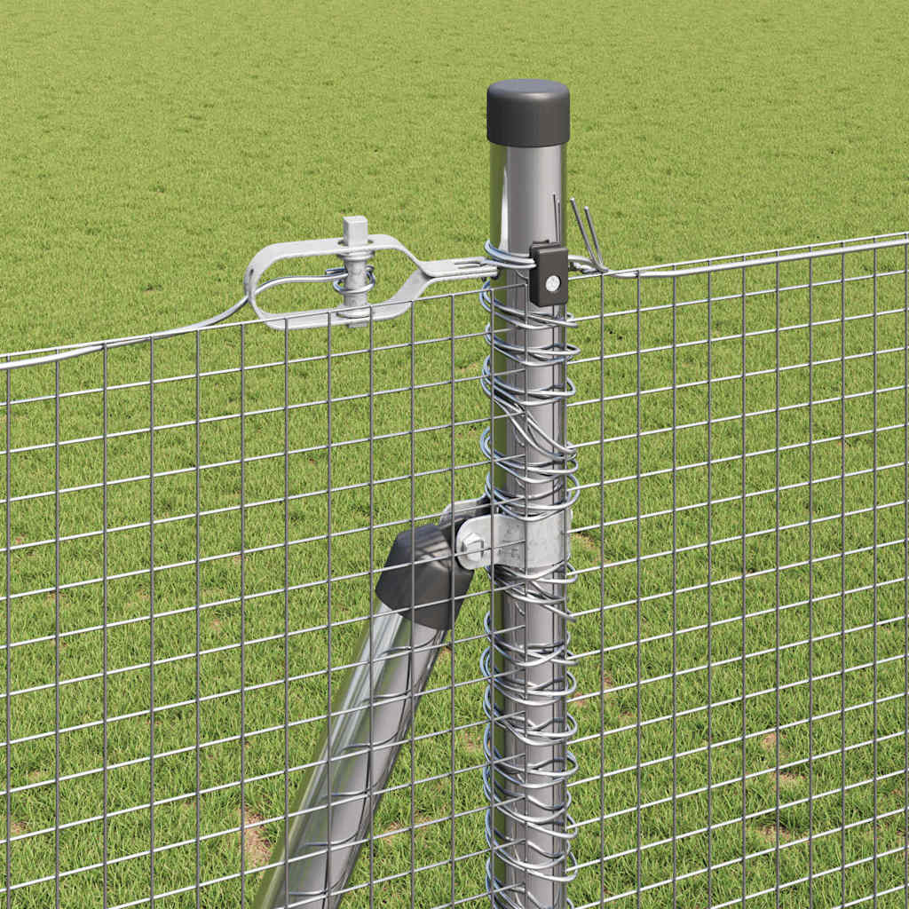 Zavareno žičano ogradno mreža s betonskom podlogom 10 x 1,5 m