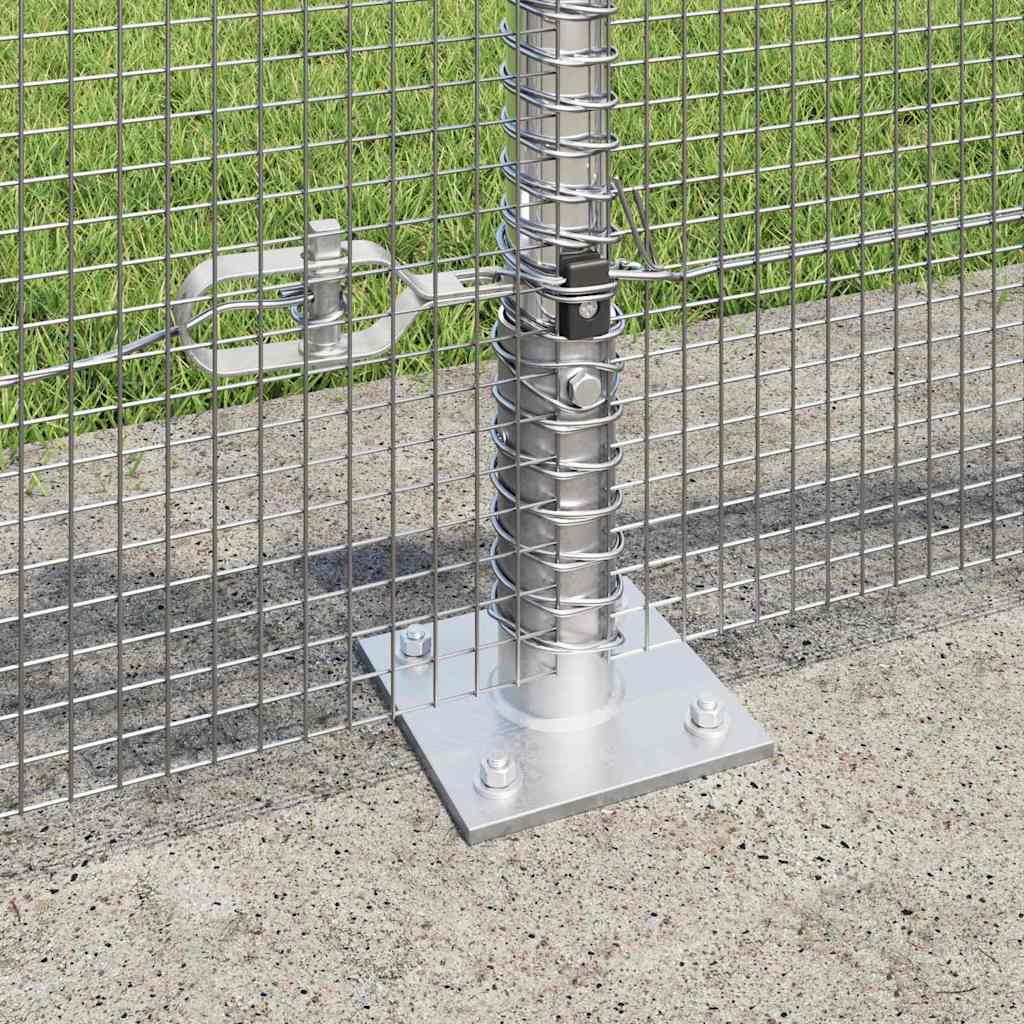Zavareno žičano ogradno mreža s betonskom podlogom 25 x 0,6 m