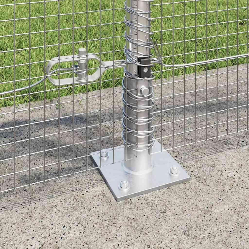 Zavareno žičano ogradno mreža s betonskom podlogom 50 x 0,8 m