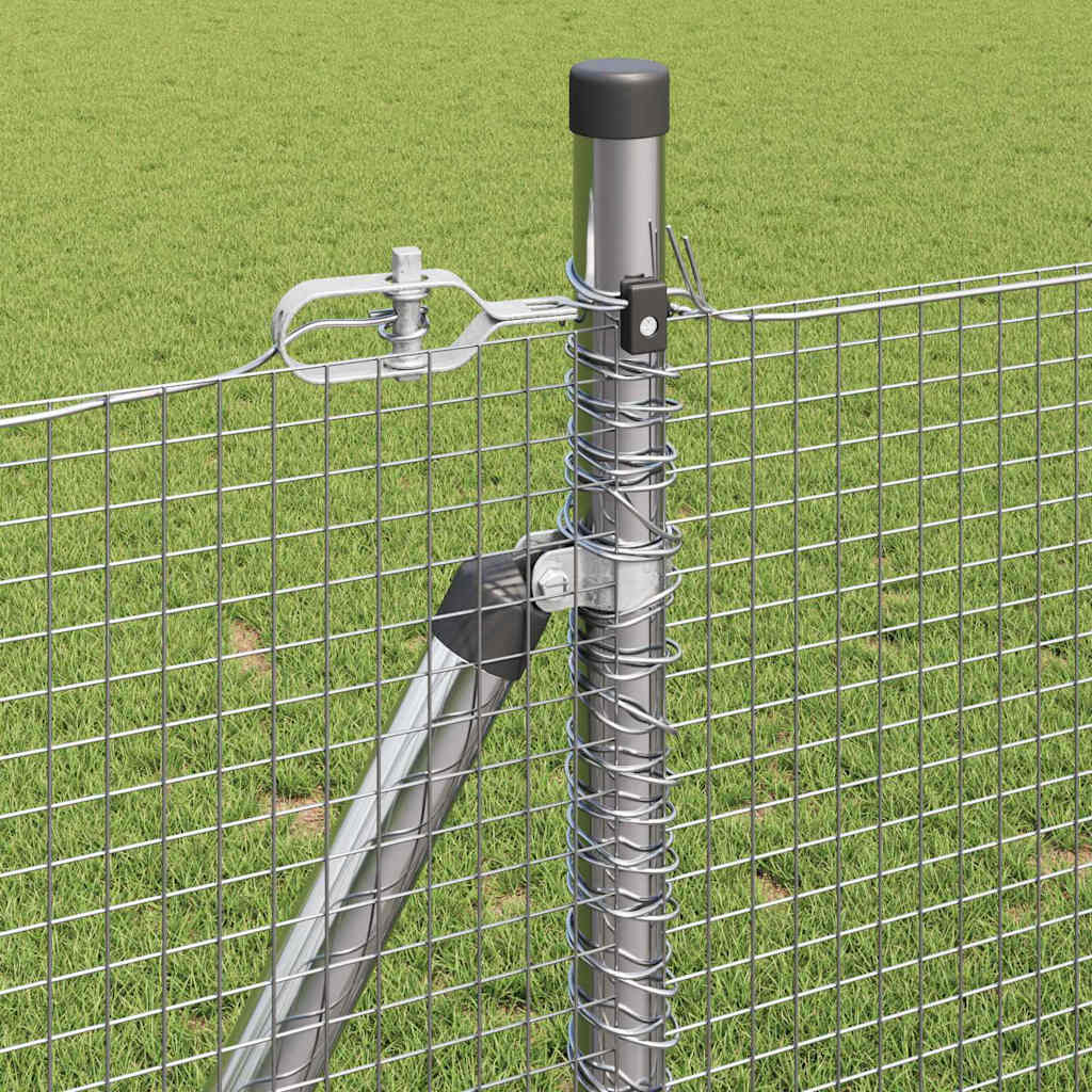 Zavareno žičano ogradno mreža s betonskom podlogom 50 x 1 m