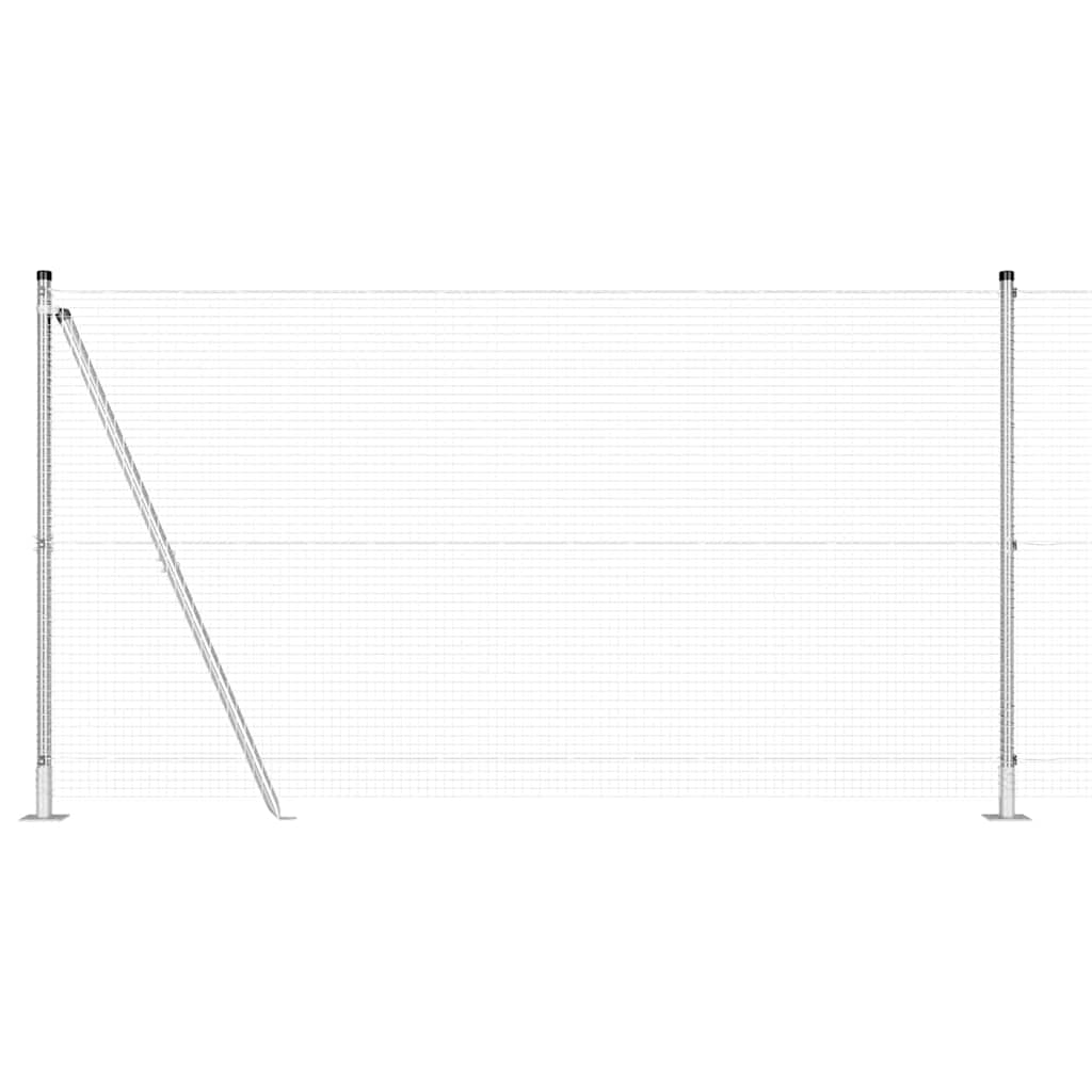 Zavareno žičano ogradno mreža s betonskom podlogom 50 x 1,2 m