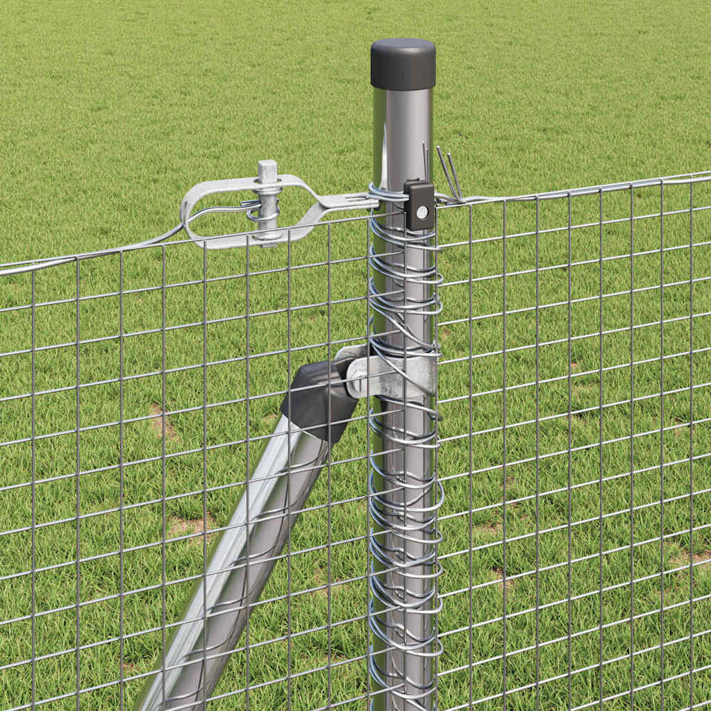 Zavareno žičano ogradno mreža s betonskom podlogom 100 x 1 m