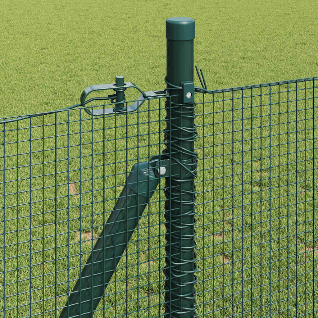 Zavareno žičano ogradno mreža s betonskom podlogom 10 x 0,8 m