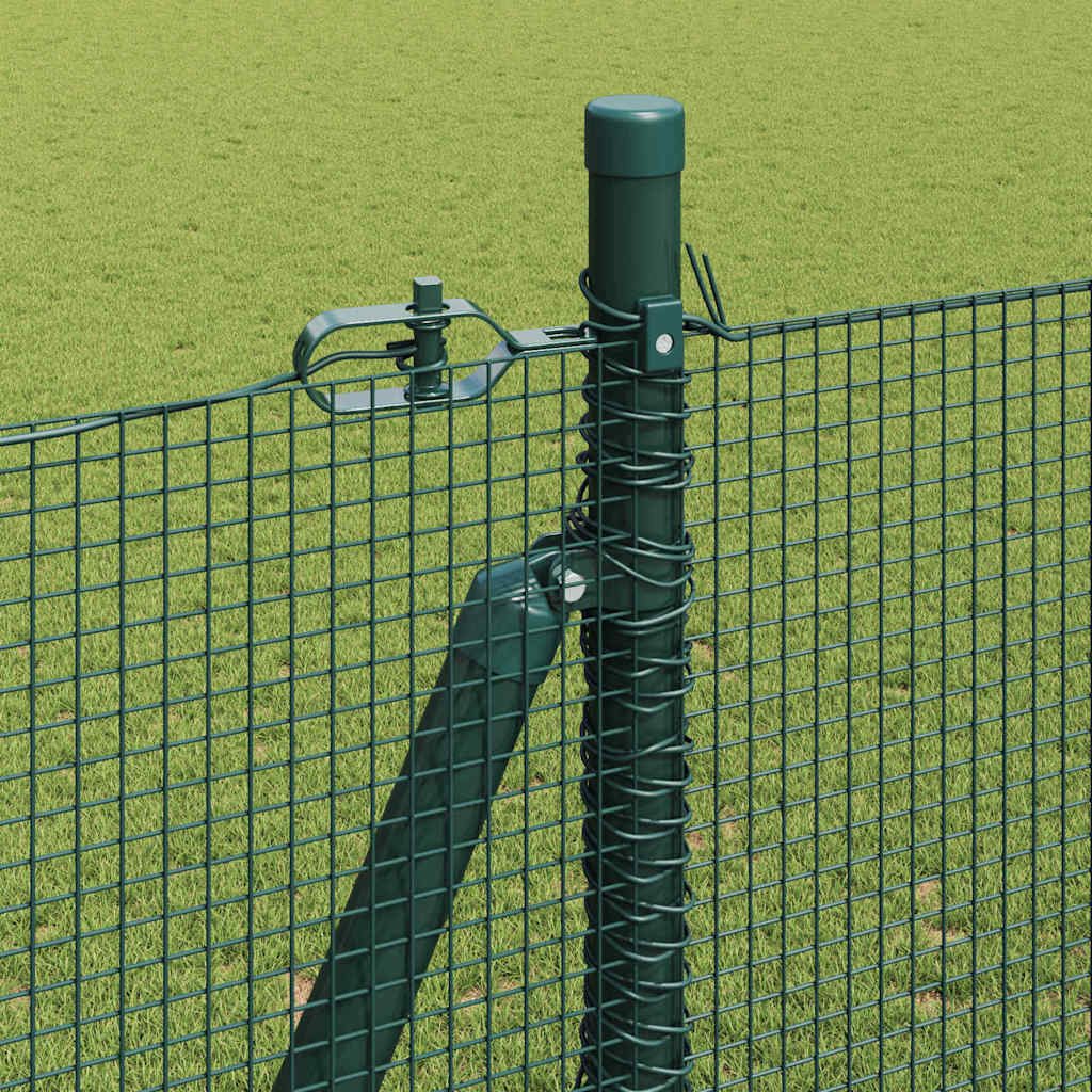 Zavareno žičano ogradno mreža s betonskom podlogom 25 x 1,6 m