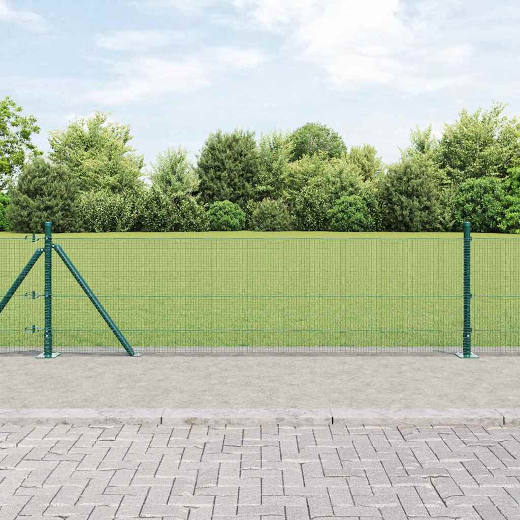 Zavareno žičano ogradno mreža s betonskom podlogom 50 x 0,4 m