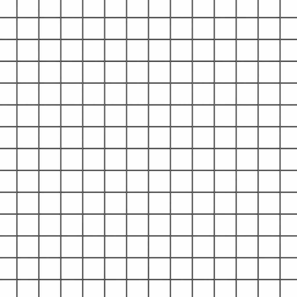 Zavareno žičano ogradno mreža s betonskom podlogom 10 x 0,5 m