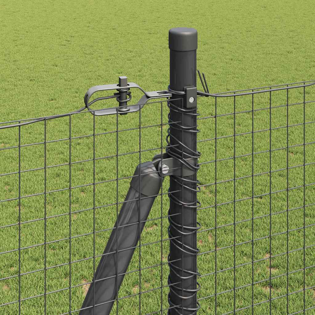 Zavareno žičano ogradno mreža s betonskom podlogom 10 x 1,4 m