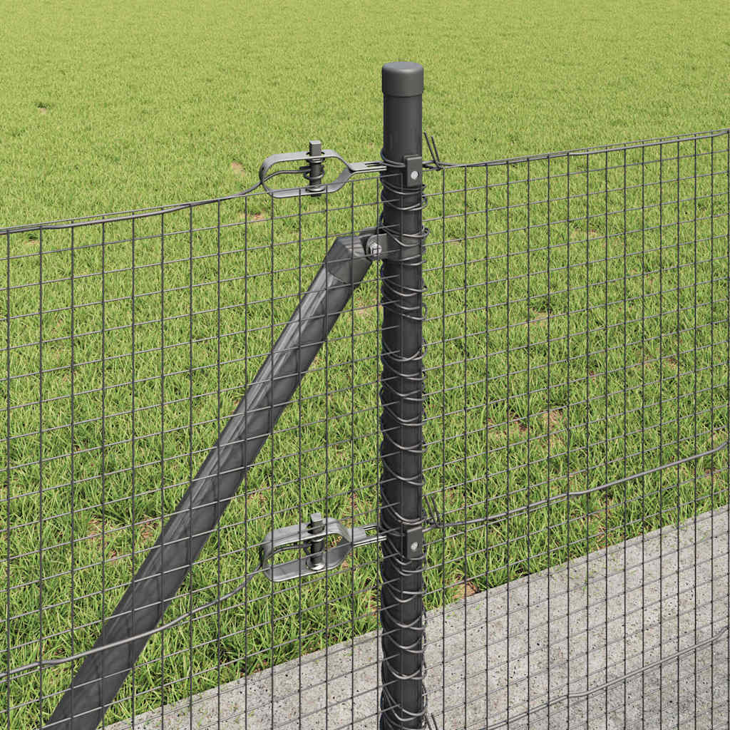 Zavareno žičano ogradno mreža s betonskom podlogom 50 x 0,5 m