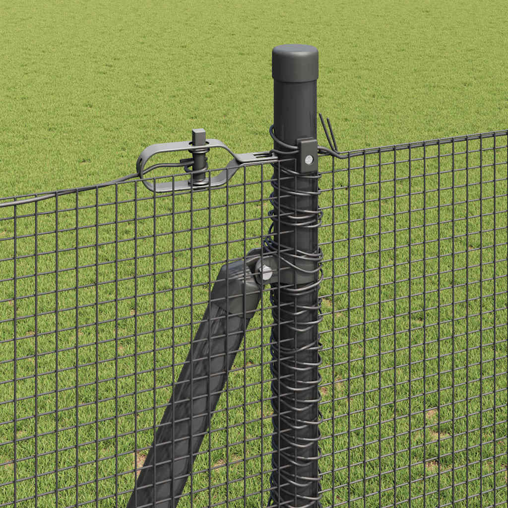 Zavareno žičano ogradno mreža s betonskom podlogom 50 x 1,4 m
