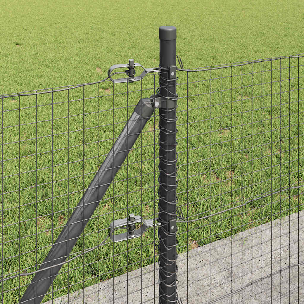 Zavareno žičano ogradno mreža s betonskom podlogom 100 x 0,5 m