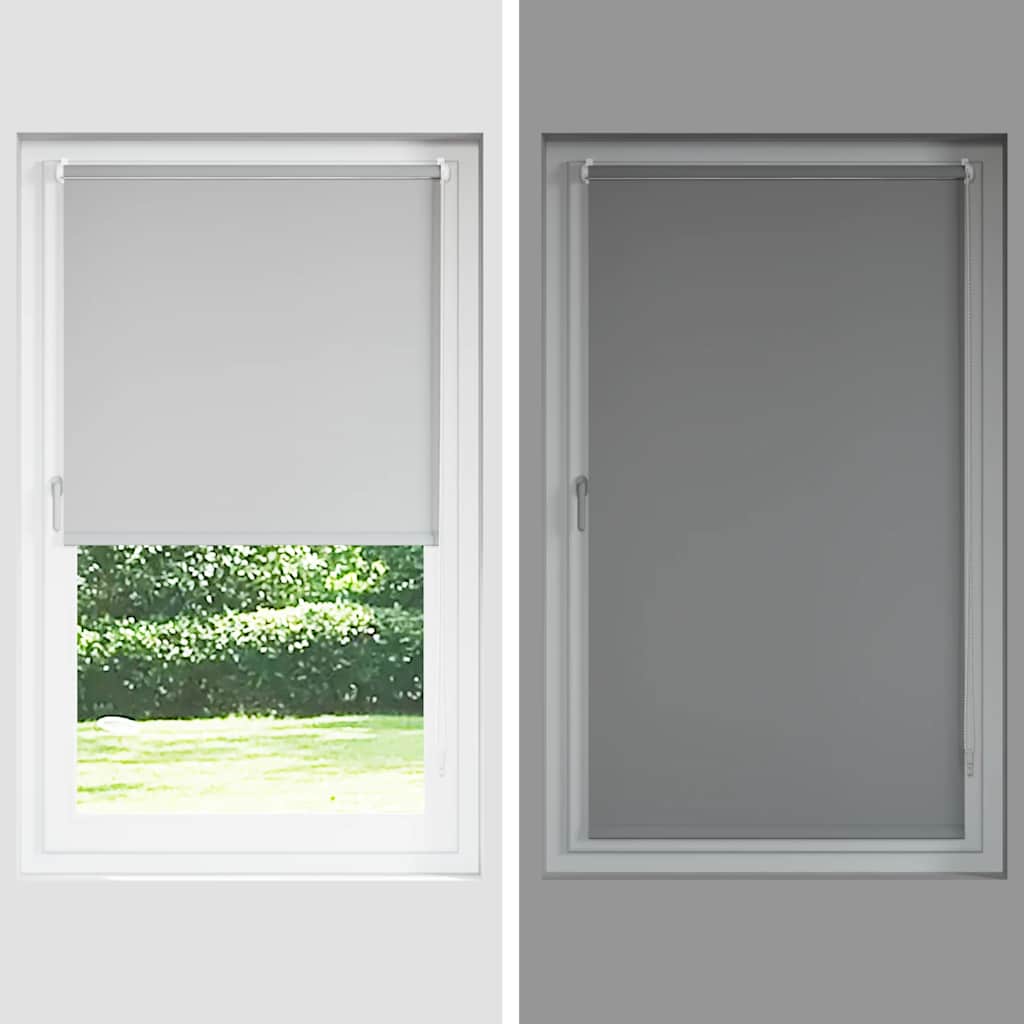 Rolo zavjesa Blackout Zeleno lišće 160x230 cm Širina tkanine