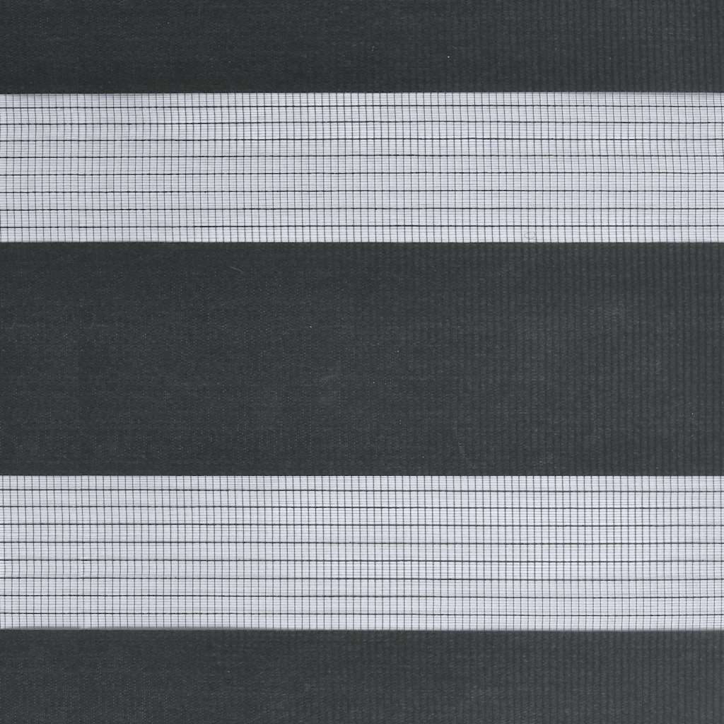 Zavjesa zebra crna 100x230 cm širina tkanine 95,9 cm poliester