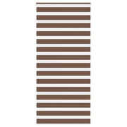 Zebra zavjesa Smeđa 100x200 cm Širina tkanine 95,9 cm Poliester